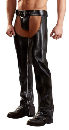 Pantaloni neri lucidi - lucidi, da
