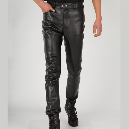 Pantaloni moto finta - in,