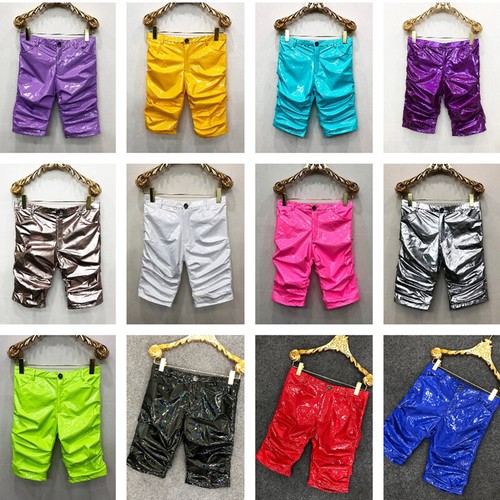 Pantaloni corti eco - corti, pelle