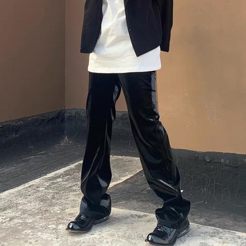 Pantaloni pelle finta - pelle, pu