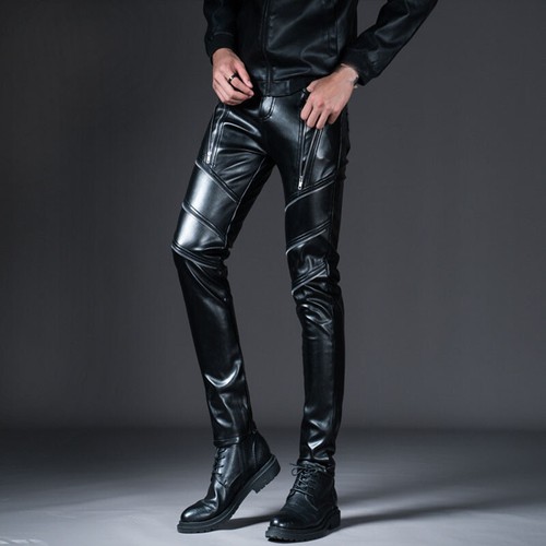Pantaloni uomo biker coreano