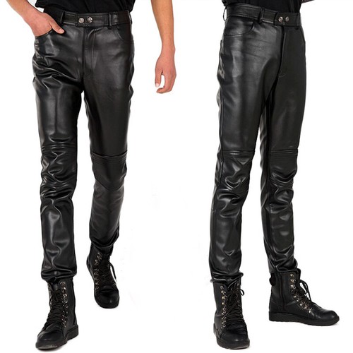 Pantaloni biker slim fit - biker, in