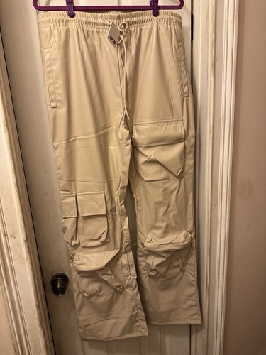 Pantaloni cargo eptm pelle - pantaloni,