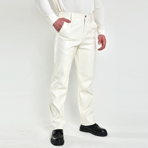 Pantaloni pelle sintetica - pantaloni,