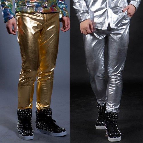 Pantaloni pelle sintetica - in,