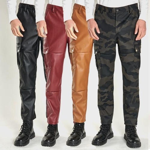 Pantaloni pelle sintetica - pantaloni,