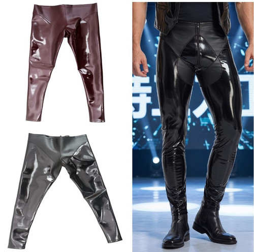Pantalone uomo pelle - , pu