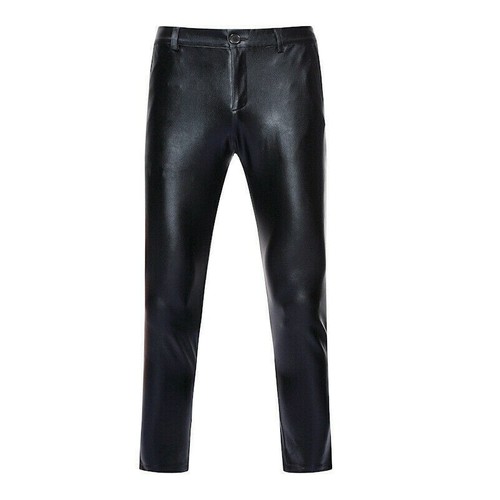 Pantaloni biker pelle - pantaloni, in