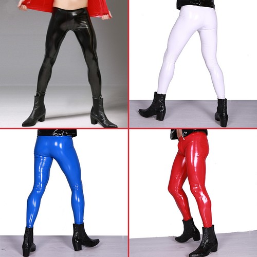 Pantaloni uomo sexy pelle - pantaloni,