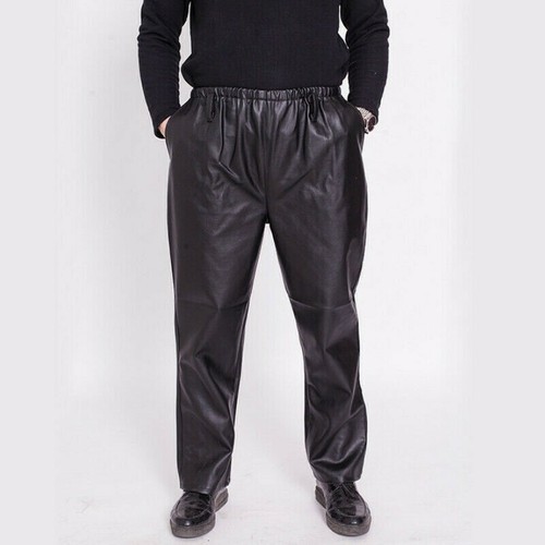 Pantaloni finta pelle da - finta,